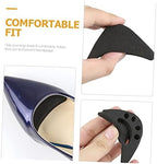 Healeved 6 Pair Toe Plug Adjustment Pad Shoe Filler for Missing Toes Shoe Insert Cushion Big Filler Head Mat Size Reducer Casual Tip Mat Eva Pointed s Plug