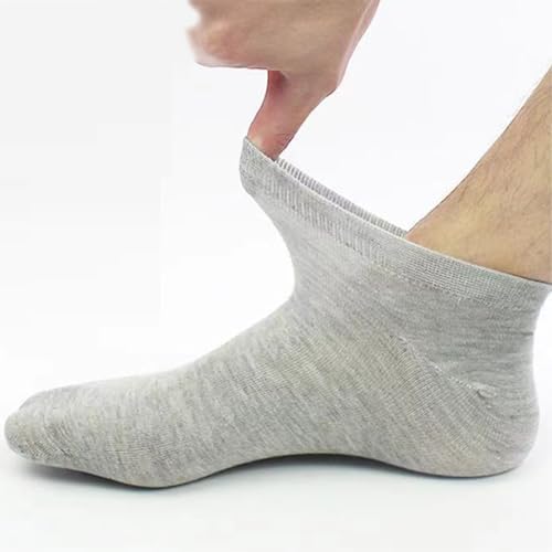 12-30 Pairs Low Cut Ankle Socks for Men Thin Breathable Casual No Show Athletic Socks Bulk
