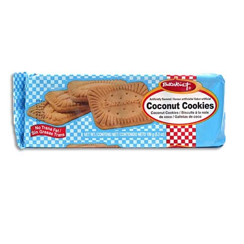 Butterkist Coconut Cookies 5.3 Oz - 4 Pack