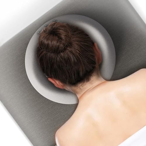 2X Soft Massage Face Relax Memory Foam Relax Head Cradle Headrest Beauty Salon Face Cushion for SPA Shape Pad Women-A