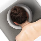 2X Soft Massage Face Relax Memory Foam Relax Head Cradle Headrest Beauty Salon Face Cushion for SPA Shape Pad Women-A