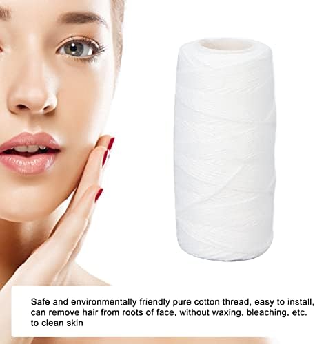 Facial Hair Removal Device Thread, Electric Facial Hair Remover Wire Hair Shaver Beauty Epilator Cotton Strength Threading Thread for Arms for Lower Limbs for Remove Facial Hair