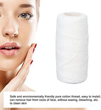 Facial Hair Removal Device Thread, Electric Facial Hair Remover Wire Hair Shaver Beauty Epilator Cotton Strength Threading Thread for Arms for Lower Limbs for Remove Facial Hair