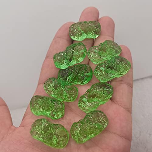 6-8g Green Moldavite Czech Meteorite Impact Glass Rough Stone Crystal Energy Stone SBOTTON-8571