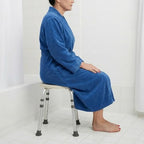 NOVA Medical Products Bath Stool White 1 Count (Pack of 1)