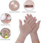 Arthritis Gloves - Compression Fingerless Joint Pain Relief Hand Mitten Warmth Carpal Tunnel Glove for Women Men
