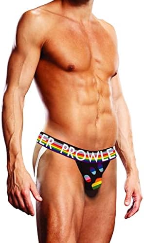Prowler Black Oversized Paw Jock XL - UK Waist Size - 34" - 38" - One Count, Multicolor, 34-38