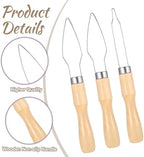 3PCS Adaptive Button Hook Assist Tools, Button Hook Dressing Aid Tool, Button Helper Tool with Easy-Grip Handle, Gifts for Seniors, Arthritis, Stroke, Parkinson's