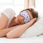 Butterflies Sleep Mask Breathable Soft Eye Mask for Sleep for Women Men Lightweight Eye Cover for Travel, Night Work, Nap, Office