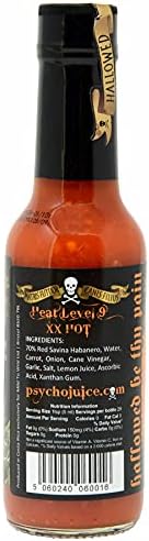Psycho Juice Hot Chili Sauce 70% Red Savina