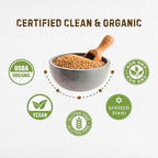 Yellow Mustard Powder 14.11 oz – Ground Organic Mustard Seed for Seasoning & Cooking – USDA Organic, Kosher, Gluten Free Mustard – The Holly Tree