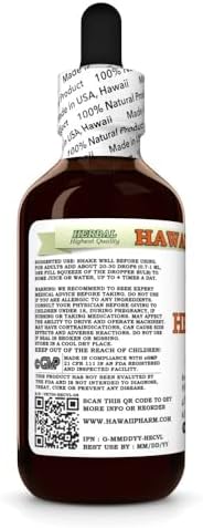 Heather (Calluna Vulgaris) Dry Leaf and Flower Glycerite, Made in Hawaii, Raw Materials, All Natural, Vegan, Lab Tested Alcohol-Free Liquid Extract - 2 fl.oz