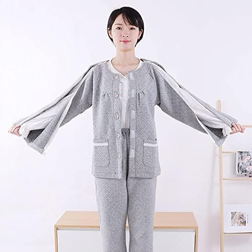 Paralysis Clothing, Zipper Patient Pants Patient Care Clothes, Incontinence Trousers Catheter Trousers, Easy to Wear and Take Off, Paralysis Long Time Bedridden Wheelchair(Size:XXL), 2X-Large