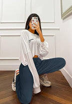 Envlon Womens Yoga Pants Loose Lightweight Workout Sweatpants Drawstring Comfy Joggers Casual Lounge Pants with Pockets