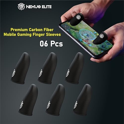Gaming Finger Sleeves Cots Gloves Covers Protectors Thumb Hand Guard Sleeve for PUBG Mobile Phone Gamer Grip Pro