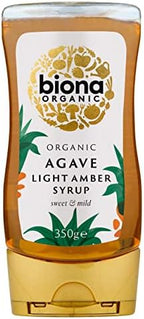 Biona Organic Agave Syrup Light (250ml) - Pack of 2