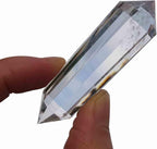 12-Facet Clear Crystal Wands Vogel Crystals 12 Sided Vogel Crystal Point Vogel Style Quartz Clear Crystal Quartz Reiki Healing Stones Spirital Meditation Stone Chakra Gemstone Home Decor. Gift