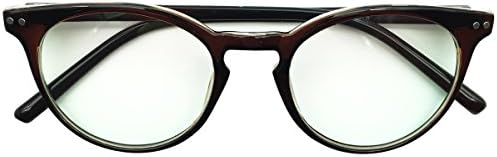 Bifocal Reading Glasses Classic D shape with line Mens Womens Readers