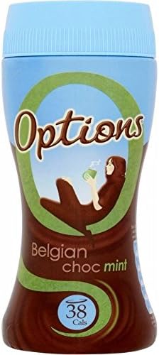 Options Belgian Chocolate Mint Instant Hot Chocolate Drink (220g)