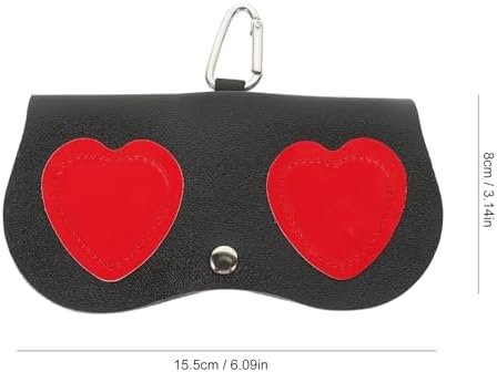 Didiseaon Cartoon Sunglasses Storage Pouch Case Design Portable Eyeglass Sleeve Protective Bag for Outdoor Use
