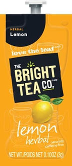 Flavia, Bright Tea Co., Lemon Herbal, 1 rail of 20 count Fresh Packs