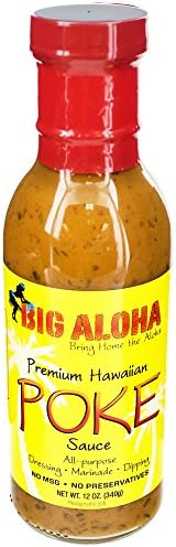 Big Aloha Premium Hawaiian Poke Sauce, 12 oz
