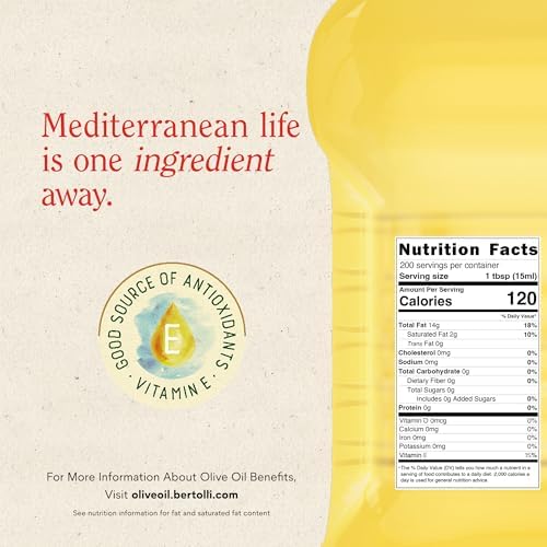Bertolli Olive Oil, Extra Light Taste, 101.4 fl oz
