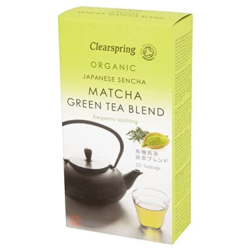 Clearspring Organic Matcha Green Tea Bags - 20 per pack (0.09lbs)
