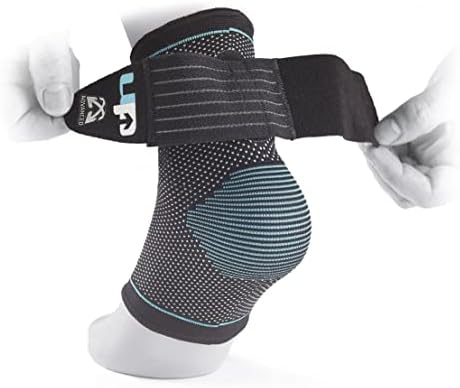 UPD Ultimate Performance Advanced Ultimate Compression Achilles Gel Support, S/M, Black/Blue
