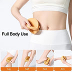 Wood Therapy Massage Tools, Cellulite Massage Tool Wooden Massage Body Brush, Itchy Skin Relief, Body Shaping,Professional Maderoterapia Kit Meridian Pressure Brush, Lymphatic Drainage Massager