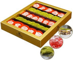 Çarşıbaşı Handmade Turkish Delight Gift Box – Rose, Pistachio & Chocolate Lokum, 1.32 lb (600g), Premium Gourmet Turkish Candy