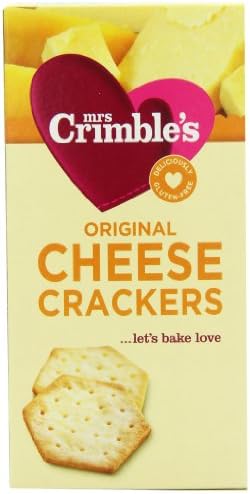 Mrs Crimble's Cheese Crackers 130 g (Pack of 6)