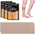 36PCS Varicose Veins Patch - Natural Relief Treatment for Legs, Spider Varicose Vein, Strengthen Capillary Health and Improve Blood Circulation