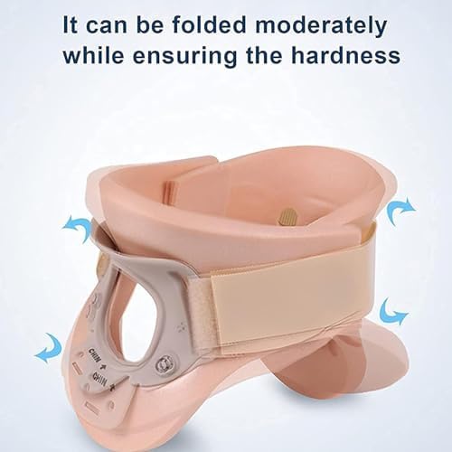 Kids Cervical Collar, Children Neck Support Brace, “V”Shape Design Strong Support, Skin-Friendly Soft Foam and Breathable Mesh Cotton, for Kids Muscle Strains, Whiplash, Torticollis