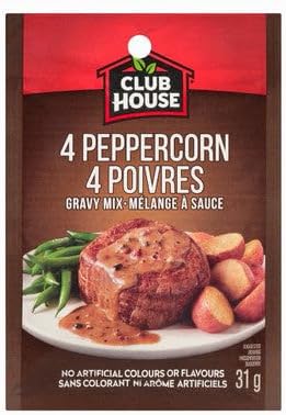 Club House 4-Peppercorn Gravy Mix 31g (5 Pack)
