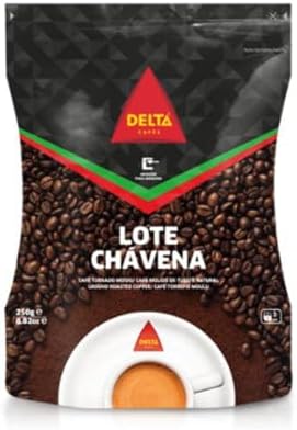 Delta Roasted Fine Ground Coffee for Espresso Machine 250g