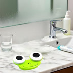 2/3/5PCS Frog Contact Lens Case, Cartoon Frog Shape Contact Lens Holder Cartoon Animal Lens Box (2Pcs A)