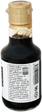 Yamaroku Authentic 4 Year Barrel Aged Premium Japanese Soy Sauce - Shoyu Tsuru Bisiho, Traditional Fermented for Sushi & Cooking, 5 Oz Glass Bottle