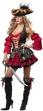 California Costumes Women's Eye Candy - Spanish Pirate Adult