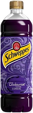 Schweppes Blackcurrant Flavour Cordial (1L)