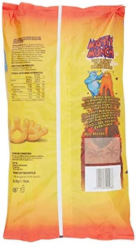 Tayto Mighty Munch Hot & Spicy Flavour 6 x 26g