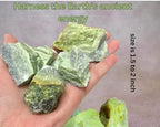 Serpentine Raw Crystals Natural Healing Stones for Kundalini Awakening, Chakra Balancing, Meditation, Reiki, Energy Work, Wire Wrapping & Spiritual Home Decor