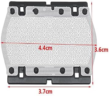 3PCS Shaver Screen Razor Head Replacement Shaving Foil for Braun 5S M60 M90 M30 M60 M60S P40 P50 P60 P70 P80 550 555 570 5604 5607 5608