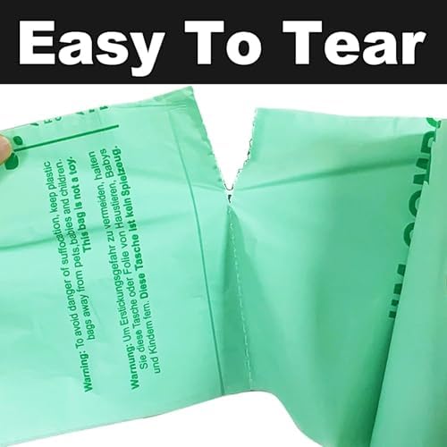 8 Liter Kitchen Food Scrap Waste Bags for Compost，50 Count，Handle Tie Compostable Food Scrap Bags For Counter Top Compost Bin