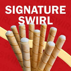 Pirouline Rolled Wafers – Lemon – Rolled Wafer Sticks, Crème Filled Wafers, Rolled Cookies for Coffee, Tea, Ice Cream, Snacks, Parties, Gifts, and More – 14.1oz 3pk