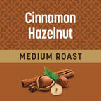 Don Francisco's Cinnamon Hazelnut Ground Flavored Coffee: Rich, Aromatic 100% Arabica Blend - Medium Roast for a Delightful Morning Brew (10 oz Can)