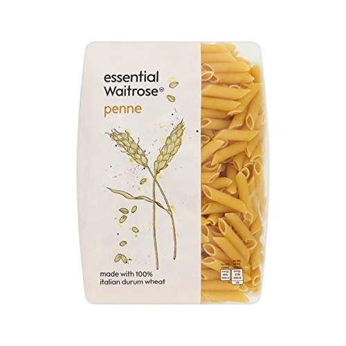 Penne Pasta essential Waitrose 1kg - Pack of 2