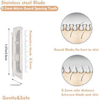 6 Pack Replacement Heads for Finishing Touch Flawless Dermaplane Glo Facial Exfoliation Tool, Replacement Blades for Flawless Dermaplane Razor- Include Replace Tray + Clean Brush