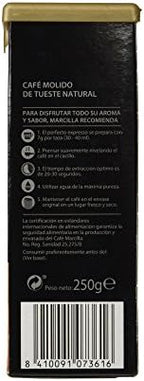 Marcilla - Creme Express Natural - gemahlener Kaffee - 250 gr