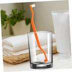 FRCOLOR 4pcs Headed Toothbrush Gum Cleaner Whitening Plaque Remover Boys and Girls